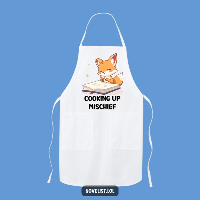 Funny Creative Apron - Fox Art Smock, Practical Funny Gift