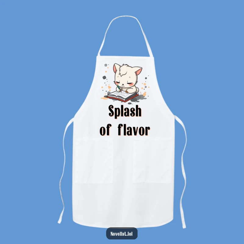Funny Artist Scribbler Animal Apron - Gift for Creative Chefs