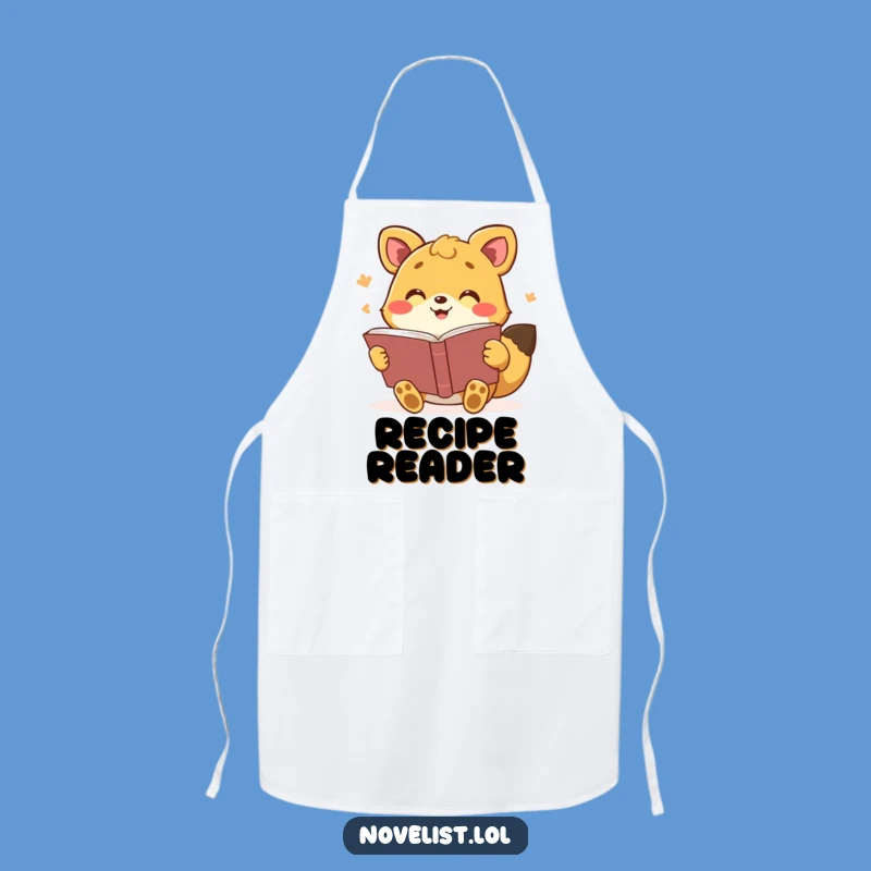 Funny Chef Storyteller Apron: Dramatic Kitchen Wear, Great Gift for Readers
