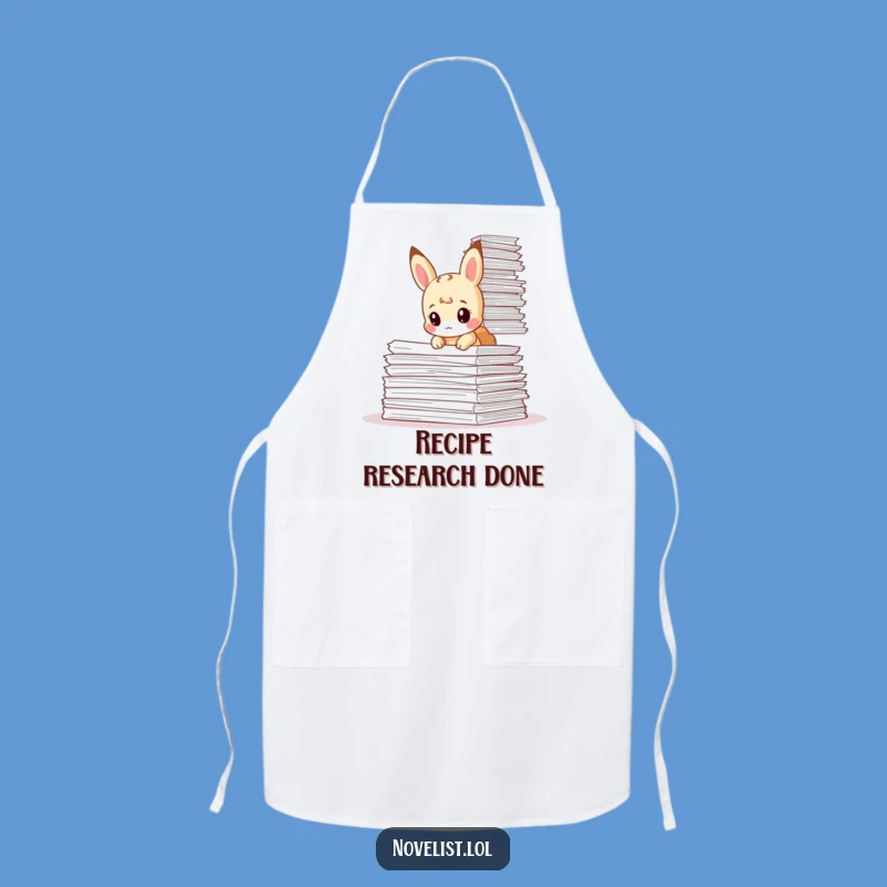 Funny Chef Tiny Animal Paperwork Apron - Gift for Busy Cooks