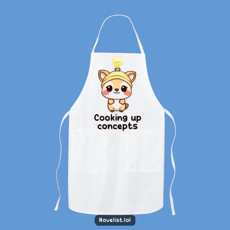 Funny Genius Animal Apron - Cook Up Bright Ideas in the Kitchen!