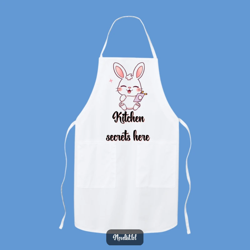 Funny Rabbit Chef's Apron: Cook with Playful Precision