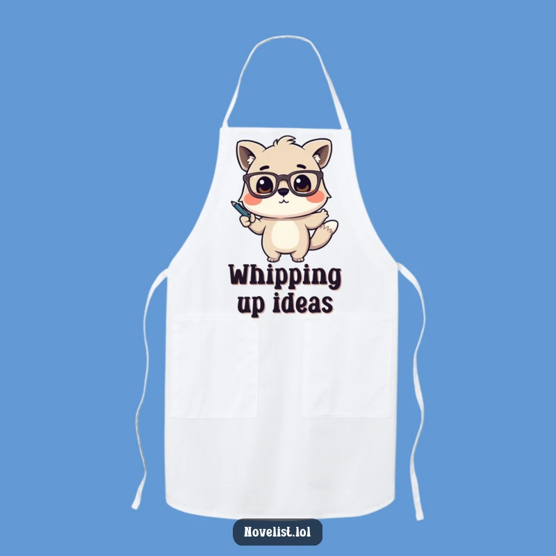 Funny Lecturer Apron: Animal Gesturing Dramatically, Educational Funny Gift