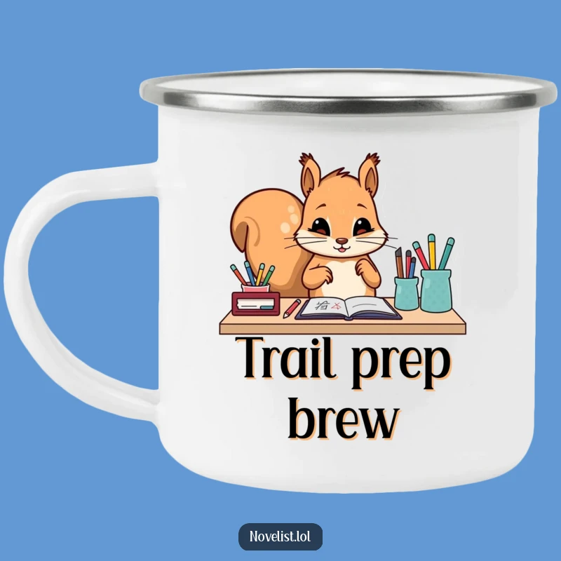 Funny Squirrel Camping Mug: Diligent Tools, Organized Adventure, Great Funny Gift