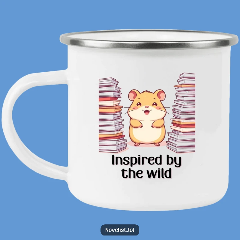 Adventure Funny Inspired Hamster Camping Mug: Brew Your Brightest Ideas