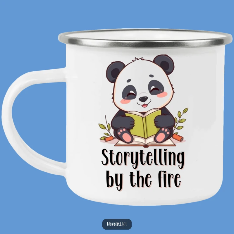 Funny Panda Campfire Story Mug: Share Tales Around the Fire Hilariously