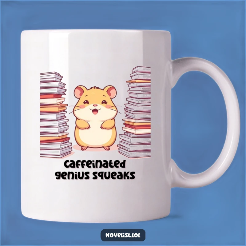 Funny Inspired Hamster Mug: A Hilarious Gift for Creative Minds