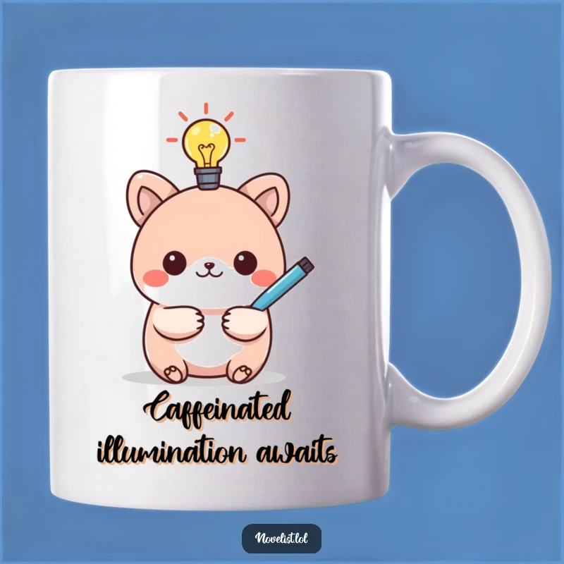 Funny Idea Kawaii Animal Mug - Perfect Gift for Bright Thinkers
