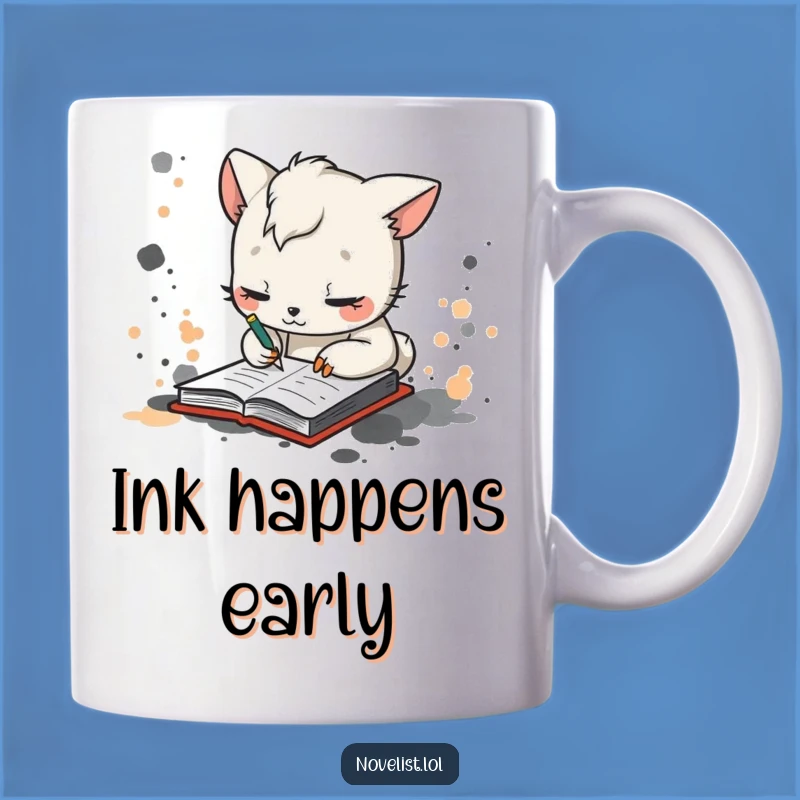 Funny Chaotic Scribbler Animal Mug - Gift for Creative Mess Makers