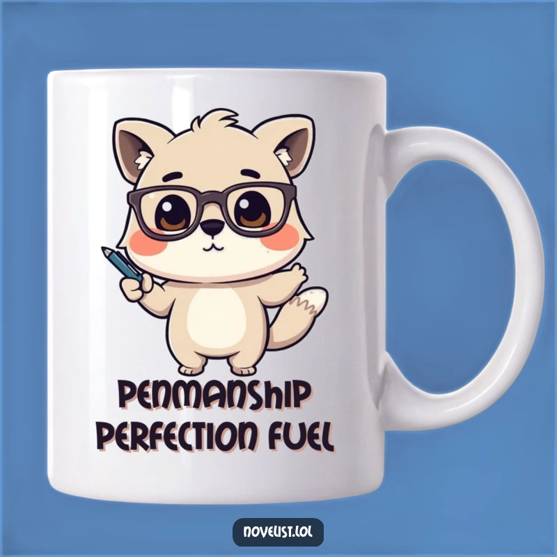 Funny Professor Mug: Animal Gesturing Dramatically, Educated Funny Gift