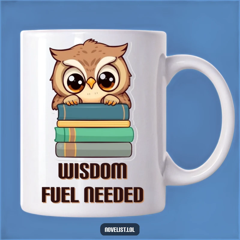 Funny Wise Owl Bookworm Mug: A Hilarious Gift for Avid Readers