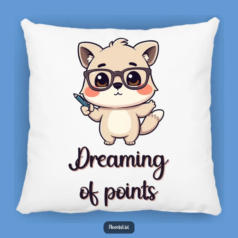 Funny Orator Pillow: Animal Gesturing Dramatically, Comfy Funny Gift