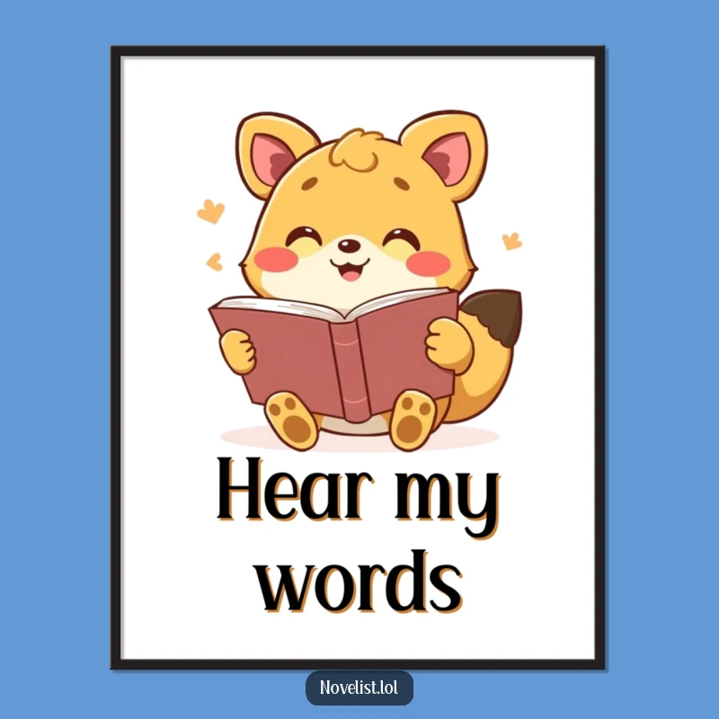 Funny Storyteller Art Print: Instant Download for Dramatic Decor, Perfect Gift