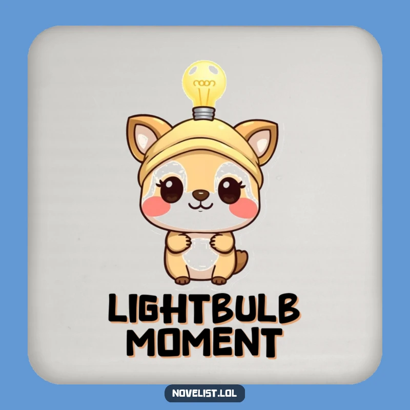 Funny Genius Animal Coaster - Protect Surfaces with Smart Style!