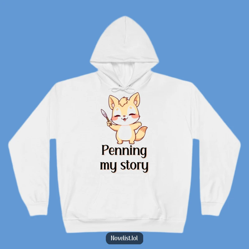 Funny Author Hoodie: Cozy Comfort for Dramatic Storytellers