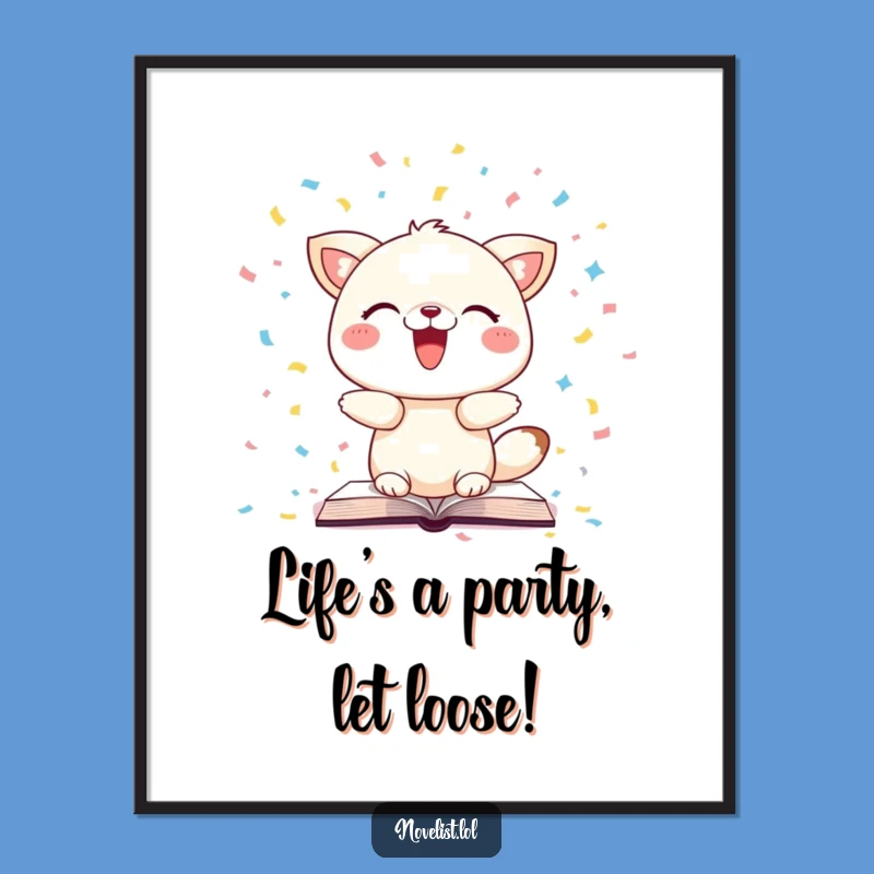 Funny Free Printable Wall Art: Whimsical Animal Confetti, Quirky Downloadable Decor for Your Home