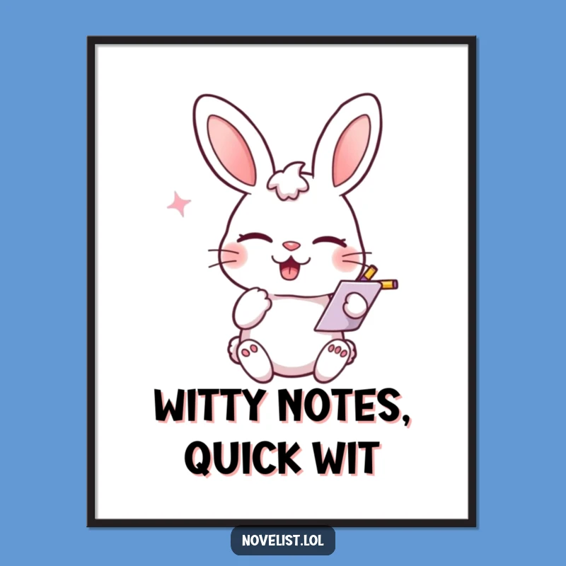 Free Printable Rabbit Wall Art: Playful Downloadable Decor for Whimsical Spaces