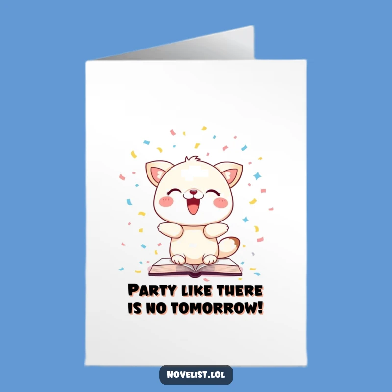 Free Printable Birthday Card: Hilarious Animal Confetti, Fun Downloadable Gift for Laughs