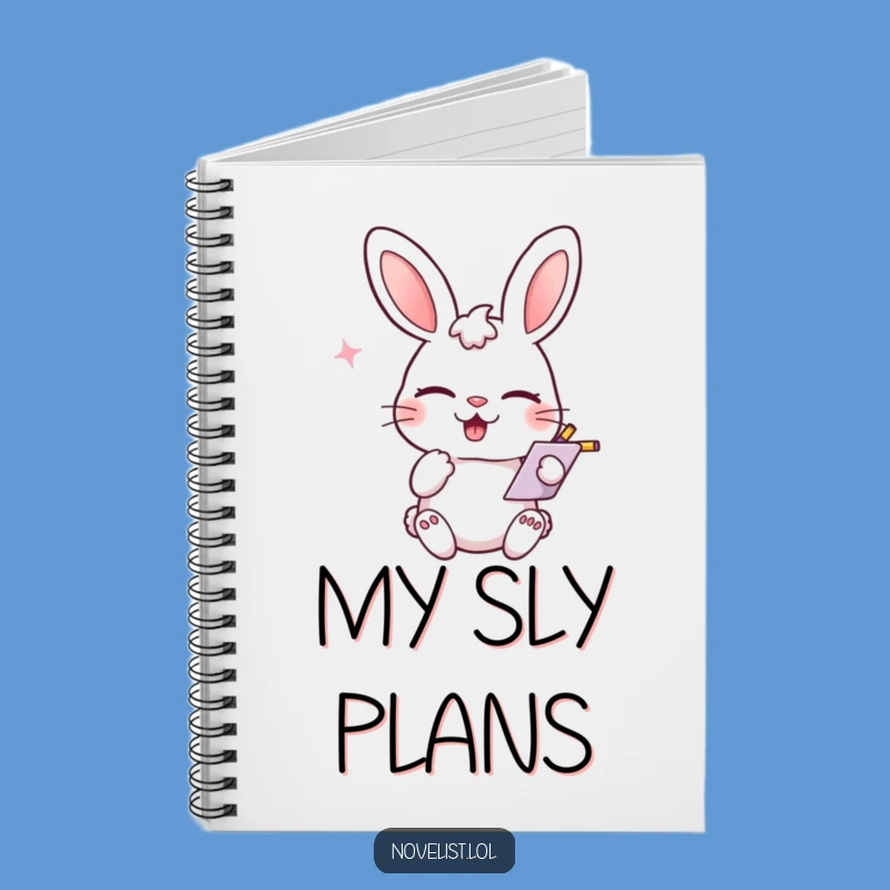 Funny Rabbit Scribble Pad: Jot Down Secrets with a Wink
