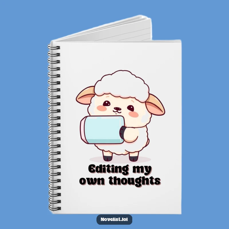 Funny Sheep Oopsie Notebook: Jot Down Mistakes and Laugh Them Off