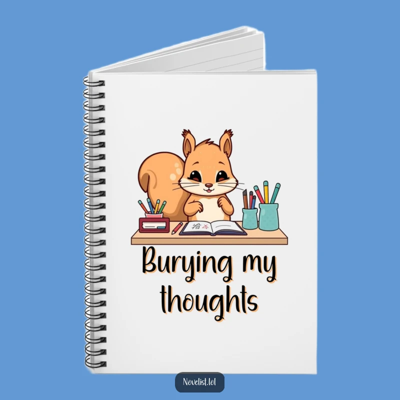 Funny Squirrel Notebook: Diligent Tools, Jot Down Plans, Perfect Funny Gift