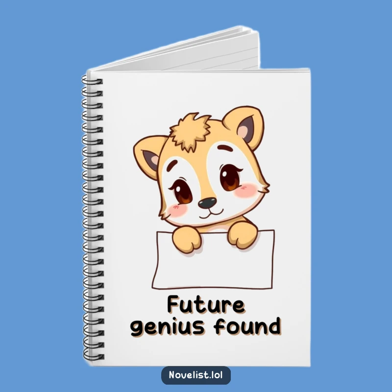 Funny Animal Blank Page Notebook - Your Funny Journal for Brilliant Ideas