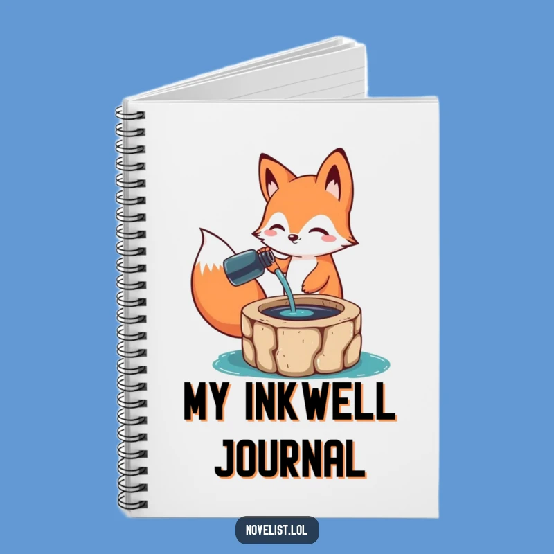 Funny Art Notebook: Happy Fox Character - Hilarious Journal for Your Ideas