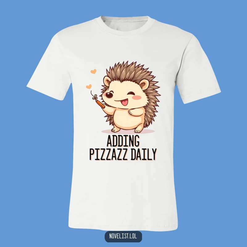Funny Hedgehog Art T-Shirt: Express Your Creative Side Hilariously