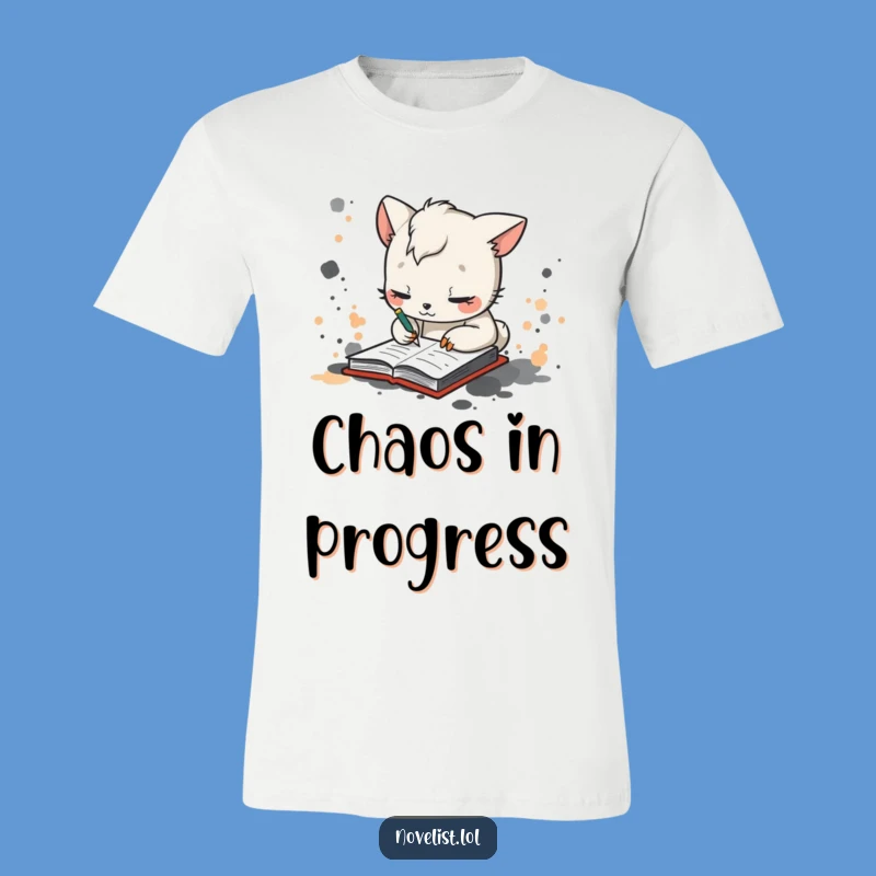 Funny Scribble Artist Animal T-Shirt - Gift for Messy Makers