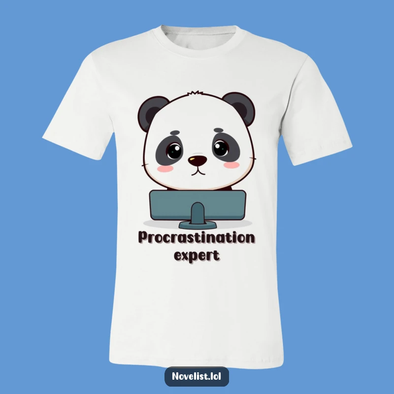 Funny Panda Coder Tee - Premium Quality Focused Shirt!