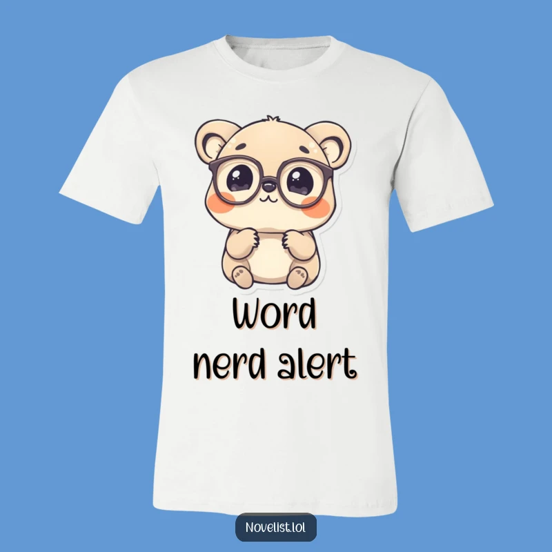 Funny Spectacled Animal T-Shirt: Wear Your Wit with This Thoughtful Tee