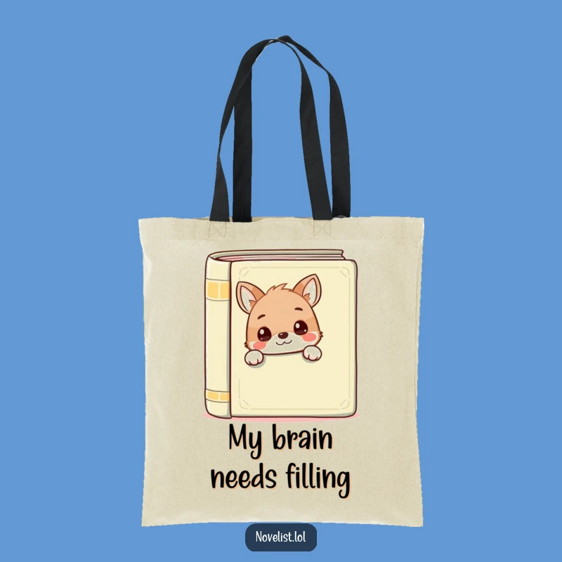 Funny Bookish Animal Tote Bag: Carry Your Books in Hilarious Style, Great Funny Gift